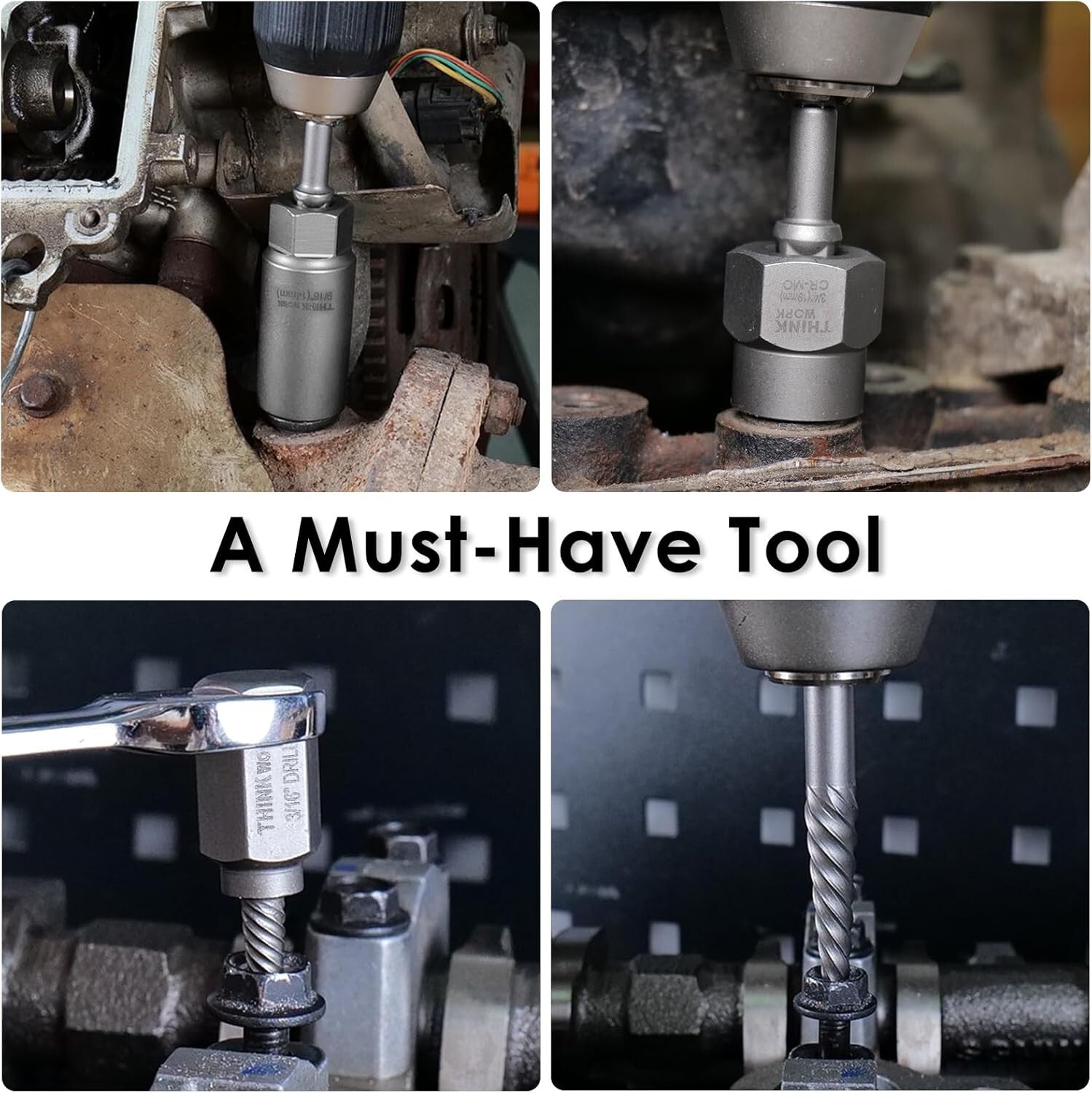 Complete 65-Piece Easy Out Extractor Kit for Removing Stripped Bolts and Nuts