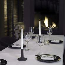 Load image into Gallery viewer, Elegant 60-Pack 10-Inch Long-Lasting Smokeless White Taper Candles - 8 Hour Burn