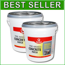 Load image into Gallery viewer, Light to Medium Gray Premixed Concrete Patch - 2 Gallon Pack for Quick Repairs
