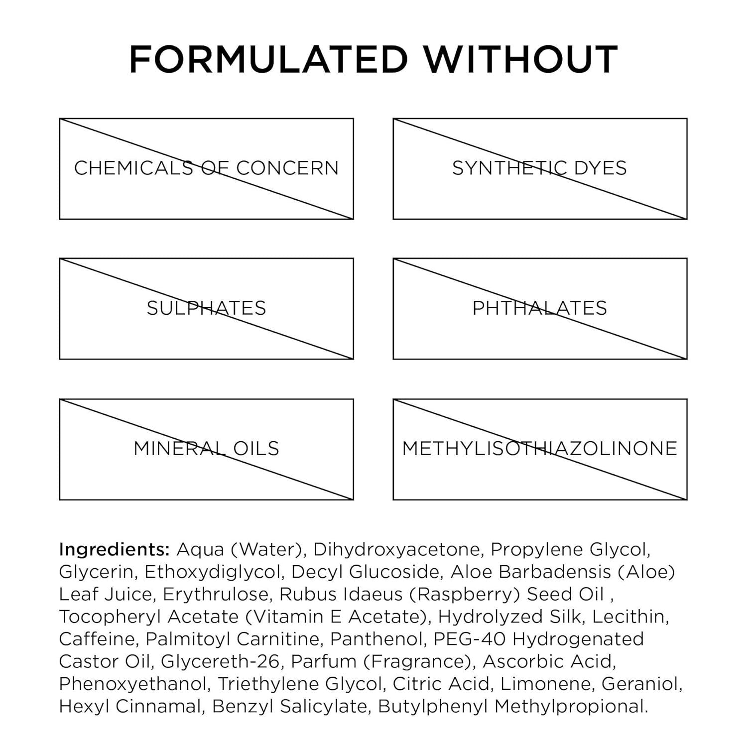 Natural Hydrating Self-Tan Mousse 200ml – Smooth Application, No Pores Clogging