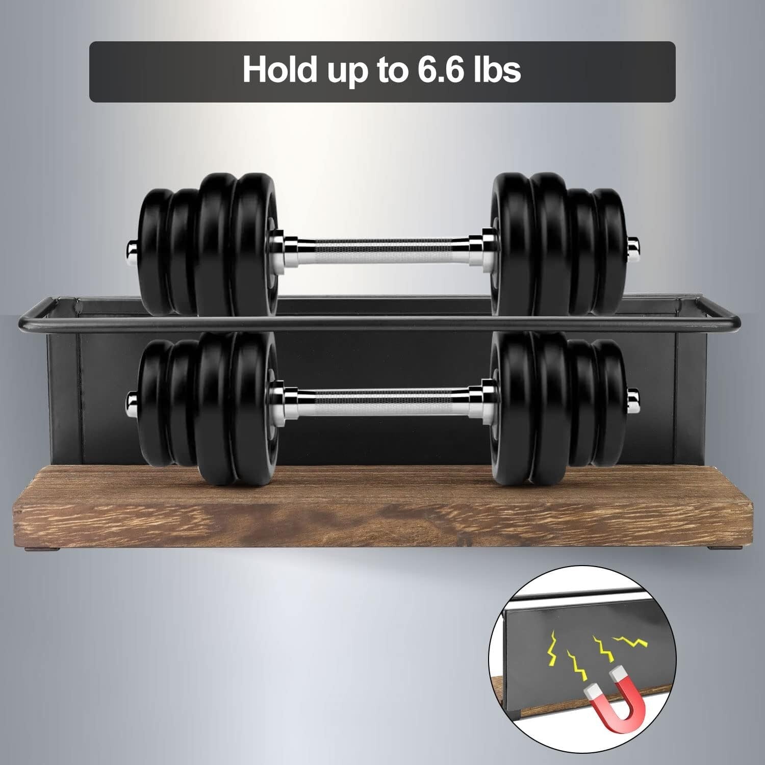 Polished Magnetic Spice Rack Set with 24 Glass Jars and Funnel - Modern Storage