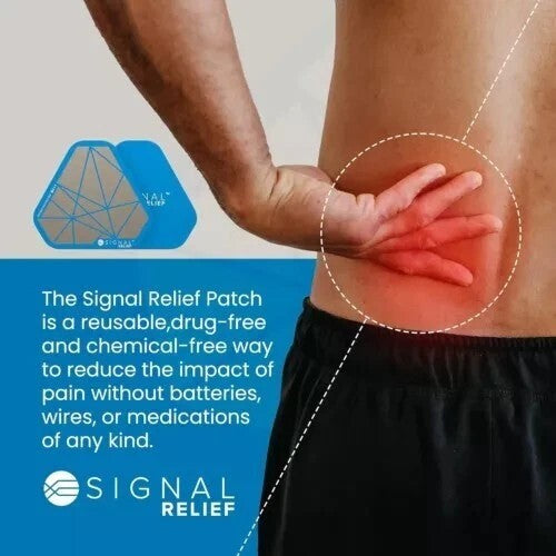 Signal Technology Pain Relief Patches - Durable Back & Leg Relief Bundled 1-Pack