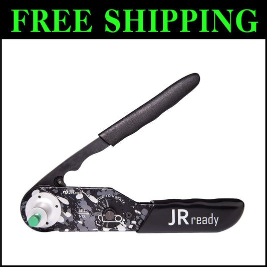 Heavy-Duty Crimping Tool for Deutsch Connectors - Size 12, 16, 20 Solid Contacts