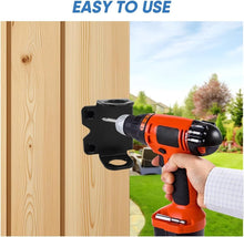 Load image into Gallery viewer, Black 24-Inch Heavy Duty Cane Bolt Set - Ideal for Secure Gate Reinforcement