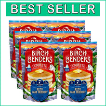 Load image into Gallery viewer, Keto-Friendly Pancake &amp; Waffle Mix - 6 Resealable 10 oz Pouches, No Sugar Added