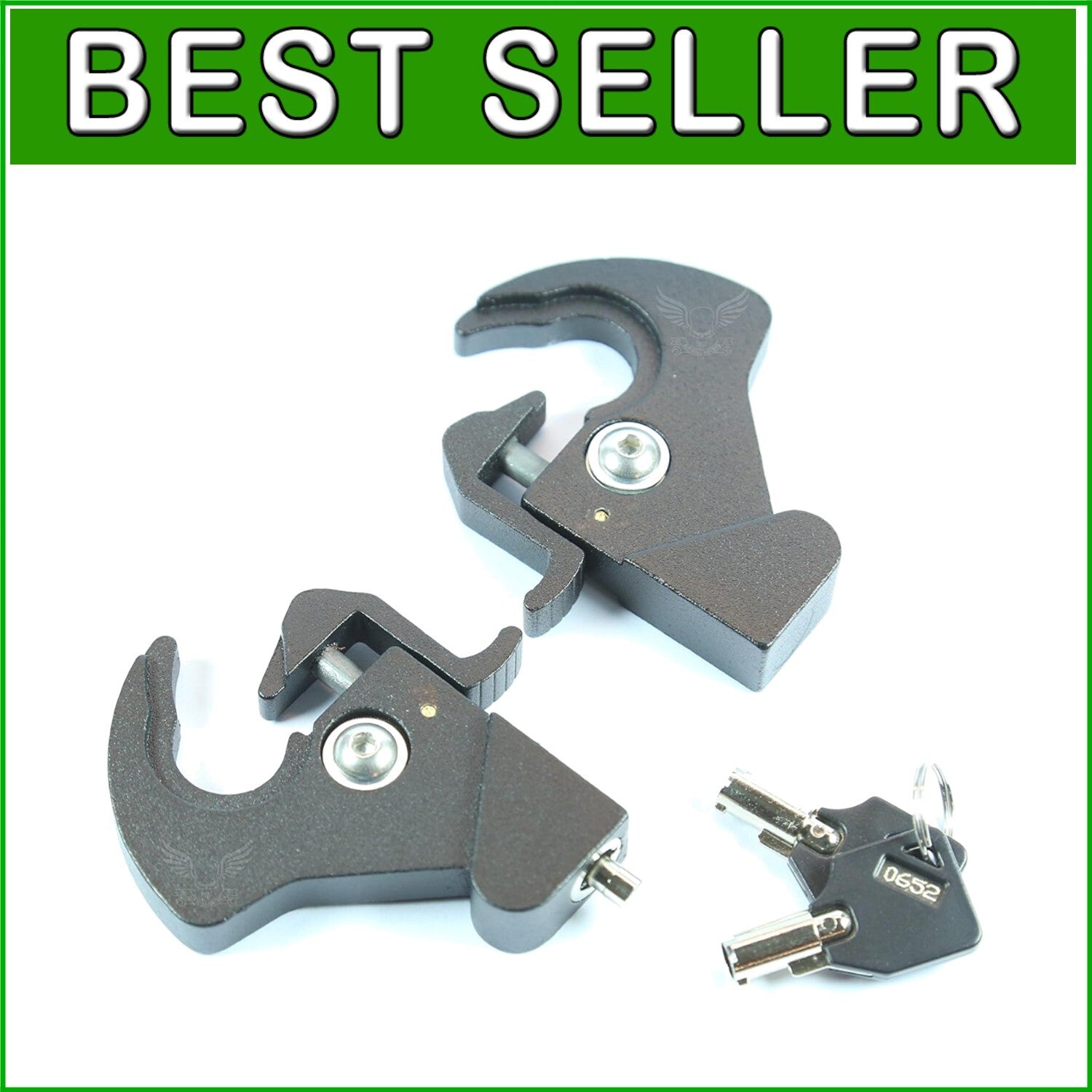Lightweight Locking Clips for Sissy Bar & Luggage Rack - Fits All Harley Models