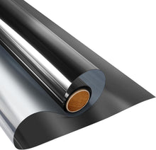 Load image into Gallery viewer, One Way Daytime Privacy Window Film - Black-Silver UV Blocking Tint 23.6x13.1ft