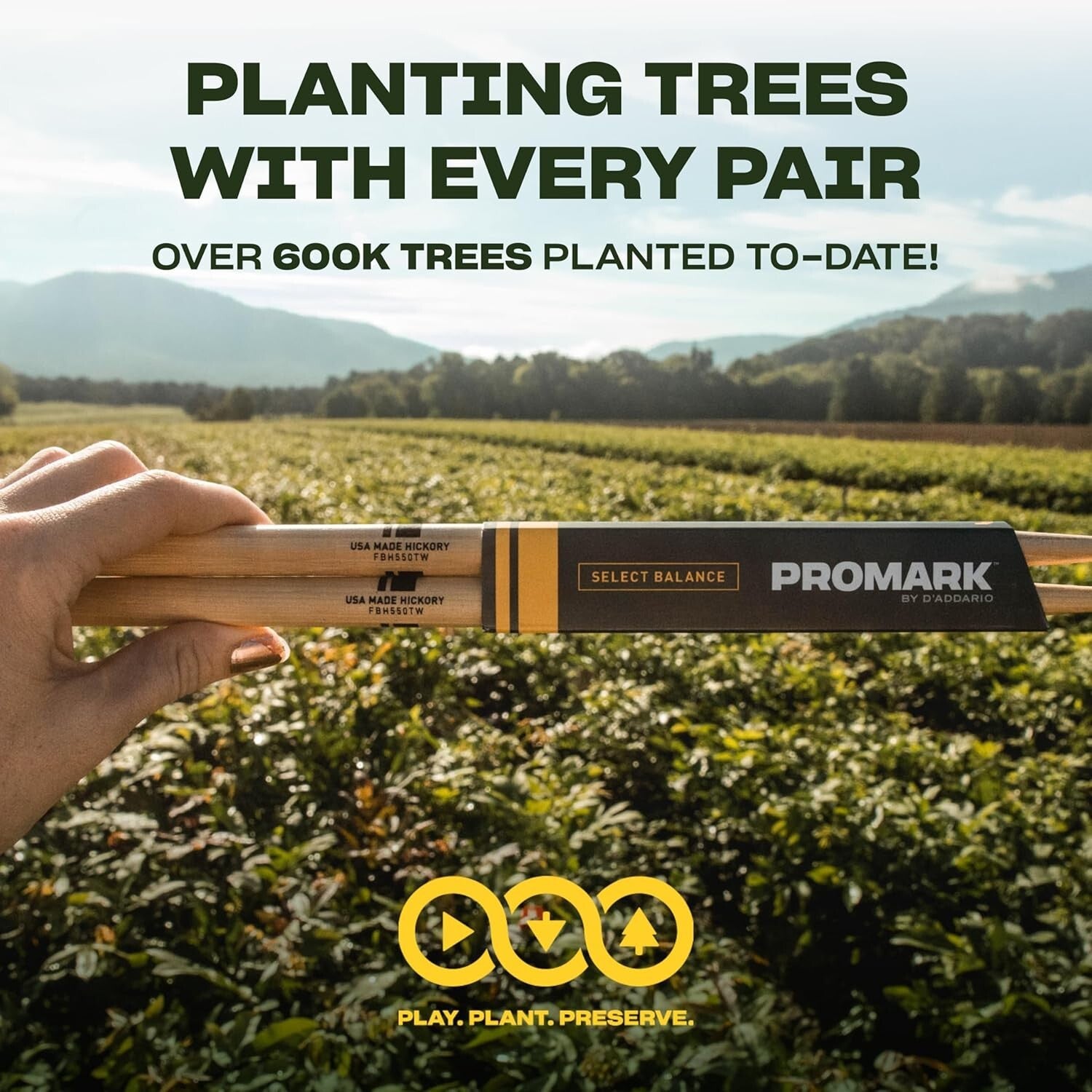 Buy 3 Pairs Get 1 Free: Classic Hickory 5A Drumsticks Set for All Drummers