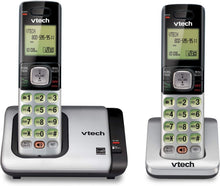 Load image into Gallery viewer, Expandable 2-Handset Cordless Phone - Caller ID, Backlit Display &amp; ECO Mode