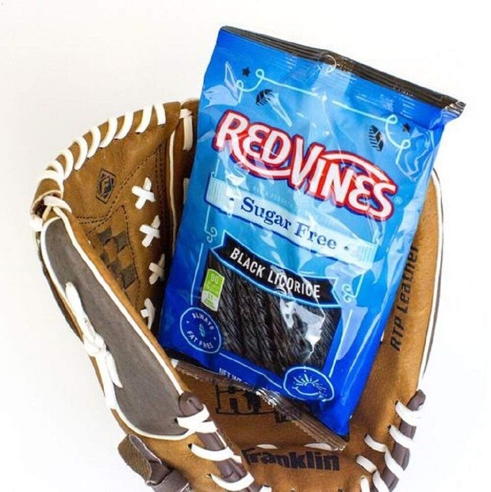 Classic Black Licorice Twists - Soft & Chewy, 12 Pack, Sugar Free Delight