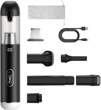 Load image into Gallery viewer, Portable Handheld Vacuum with LED Display &amp; 5-in-1 Accessories - 20000PA Power
