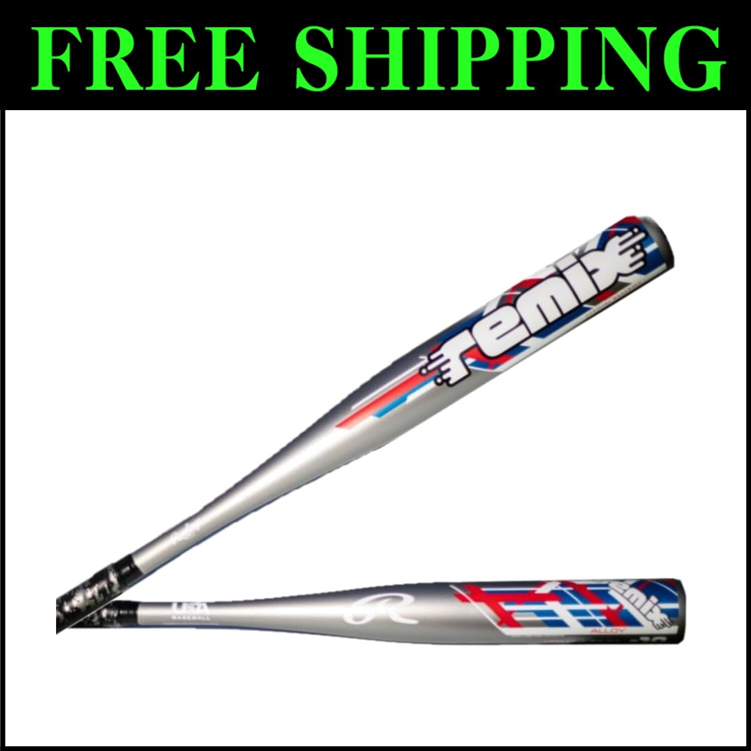 28" Remix USA Aluminum Youth Bat | Ideal for Beginners | Lightweight & Approved