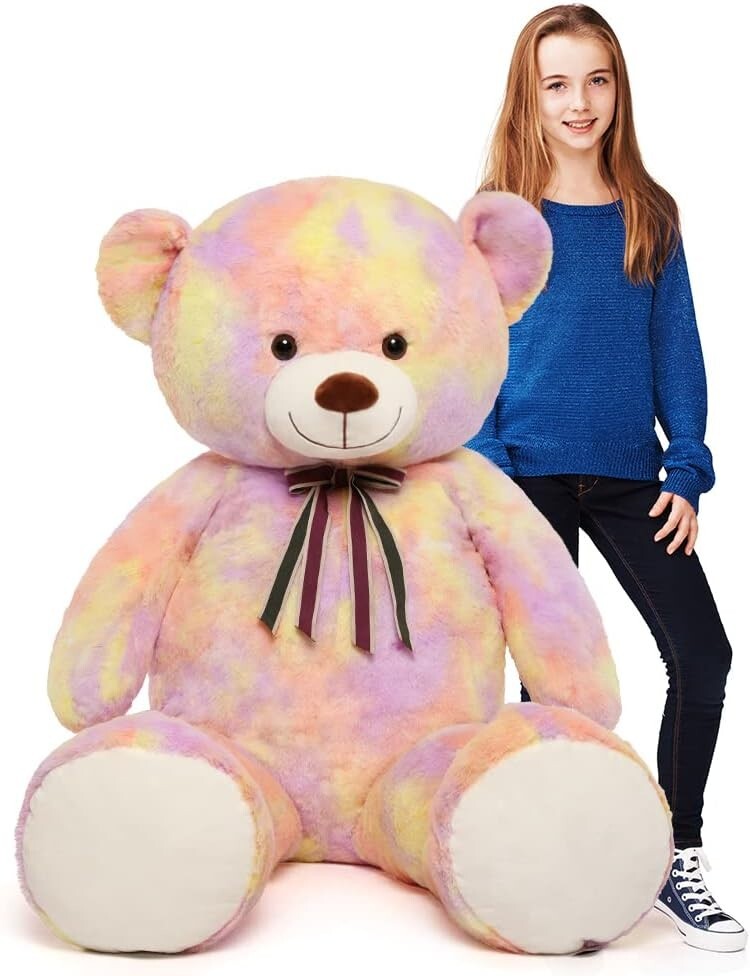 Big 52-Inch Teddy Bear with Safety Features - The Perfect Gift for Loved Ones