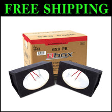 Load image into Gallery viewer, Compact 6x9 Speaker Boxes with Polyfil for Resonant Sound Quality - Set of 2