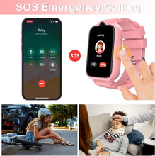 Load image into Gallery viewer, Girls 4G Touch Screen Smart Watch - GPS Tracker, Phone &amp; Video Calls, Pedometer