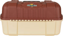 Load image into Gallery viewer, Portable All-Weather Fishing Tackle Box with 7 Fold-Out Trays &amp; 61 Compartments
