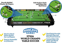 Load image into Gallery viewer, Colorful Tabletop Soccer Game with Painted Players - 2 Soccer Balls Included