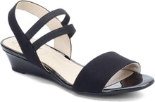 Load image into Gallery viewer, Elegant Women's Yolo Black Wedge Shoes with All-Day Comfort &amp; Stability