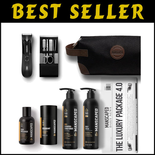 The Ultimate Grooming Essentials: Lawn Mower 4.0 & The Shed Toiletry Bag