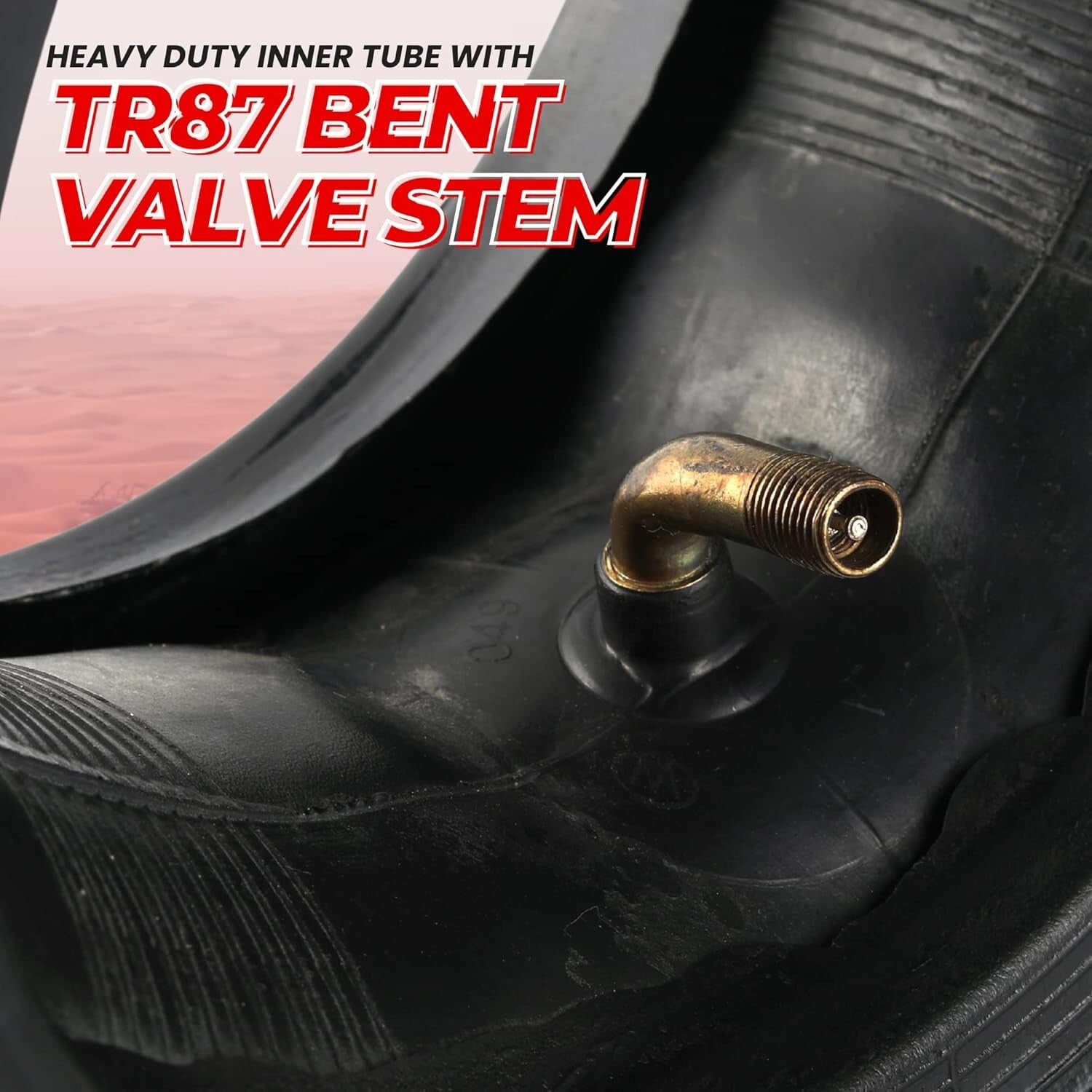 2-Set Replacement Tires and Inner Tubes - Fits Lawn Equipment & Hand Trucks Too