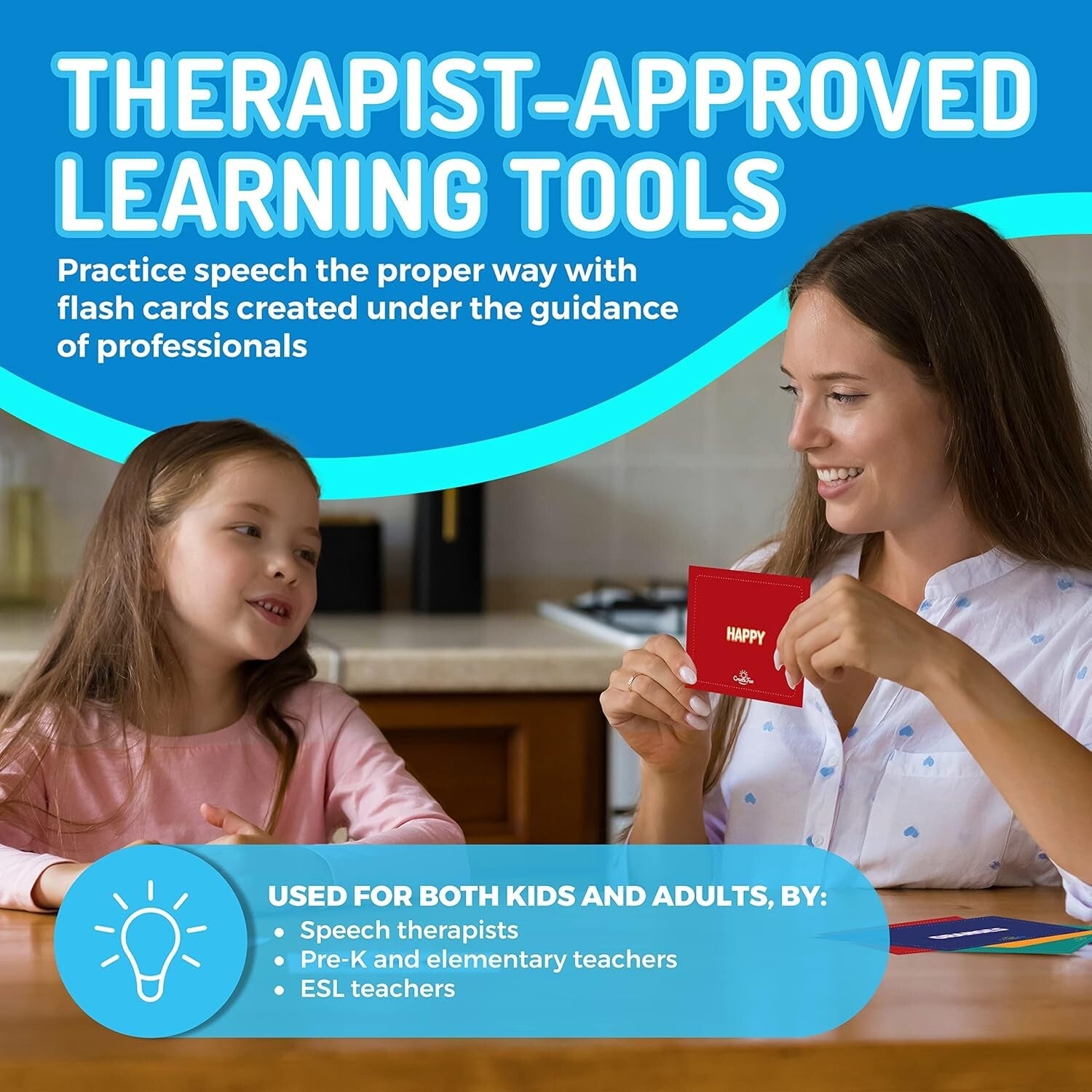 300 Vocabulary Builder Flashcards for Speech Therapy, ESL, & Autism Learning