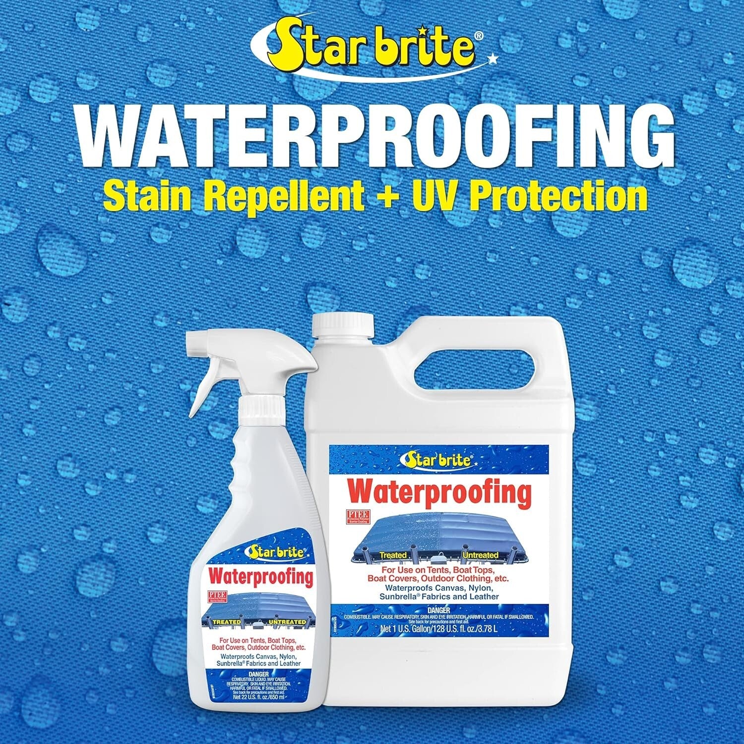 All-Purpose 22 Oz Waterproofing Liquid - Protects Fabrics from UV Rays