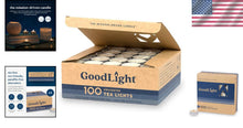 Load image into Gallery viewer, 400-Pack Unscented Tea Light Candles with 4-Hour Burn Time - Eco-Friendly Glow