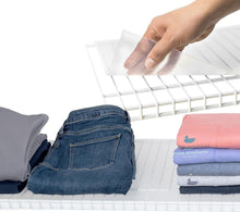 Load image into Gallery viewer, Flat Packed Wire Shelf Liners 12x48 - Protect and Organize Your Pantry Easily