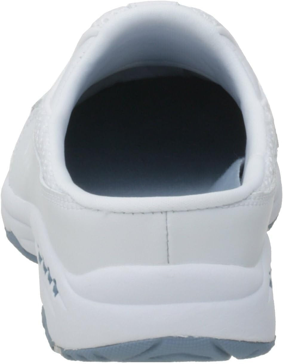 Wide Fit Women's Leather Mules with Arch Support - Stylish and Practical