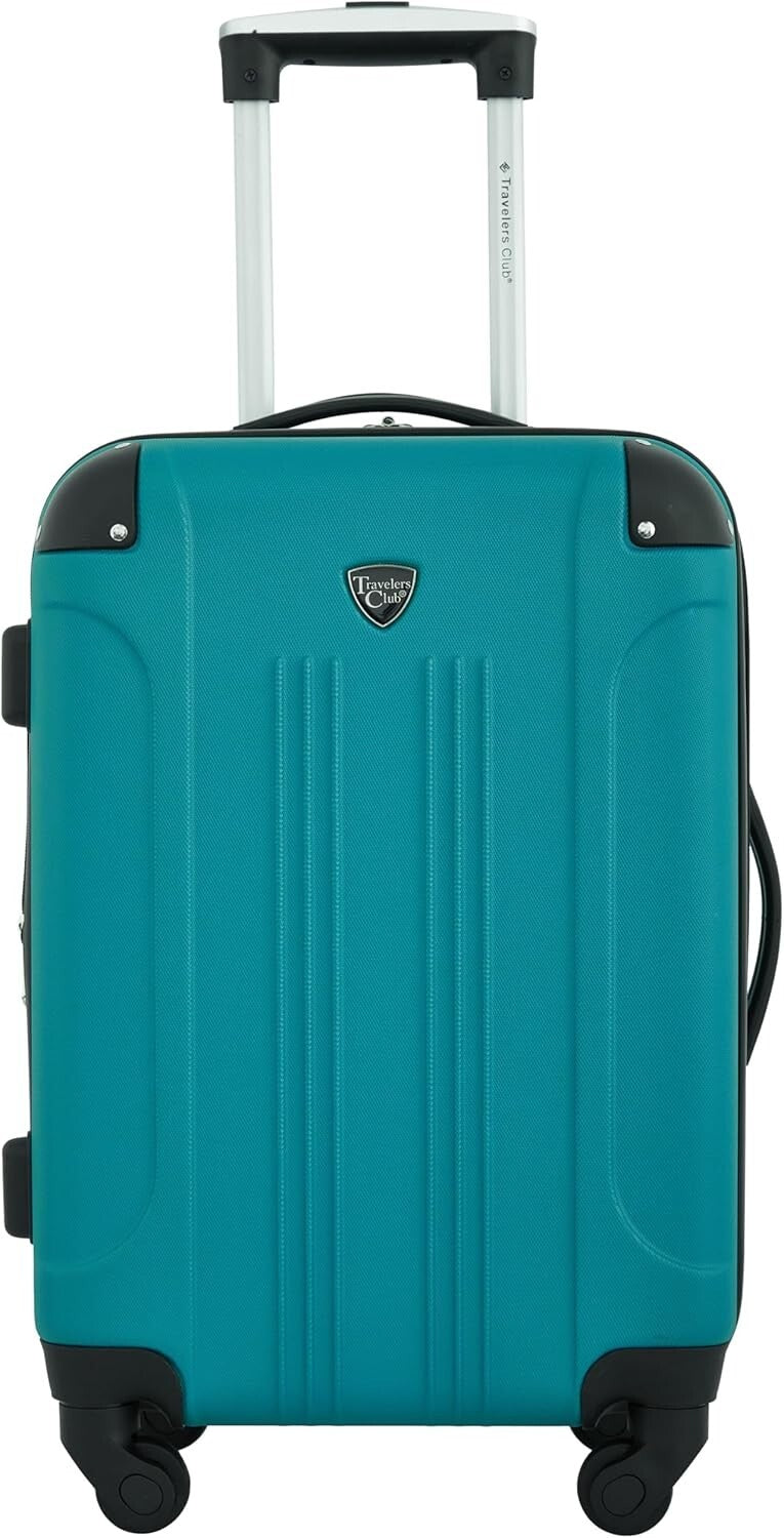 Chicago Teal 3-Piece Expandable Luggage Set - Stylish Travel for Every Adventure
