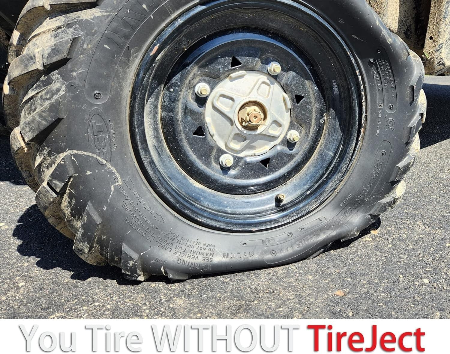 Eco-Friendly 5-in-1 Tire Repair Sealant - 1 Gallon Kit for All-Terrain Vehicles