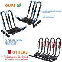 Load image into Gallery viewer, Sturdy Kayak Carrier Rack with Tie-Down Straps – Perfect for All Water Sports