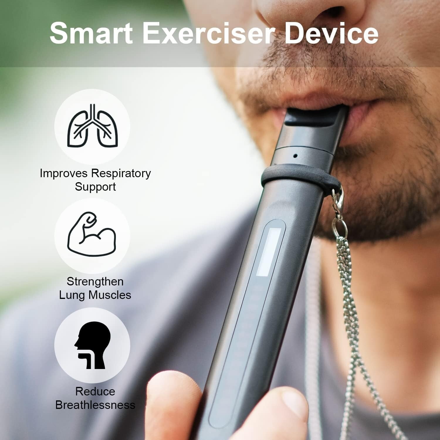 Smart Breathing Assistant - Compact Device for Better Breathing Training