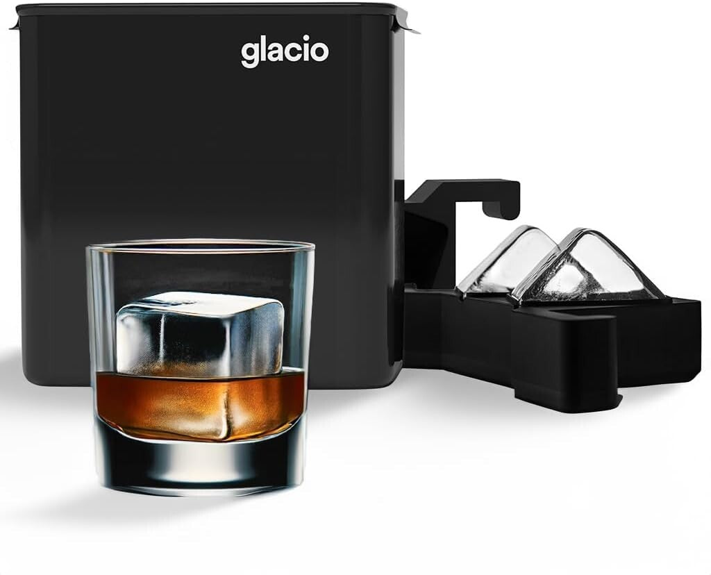 Directional Freezing Ice Mold - Crystal Clear Ice Cubes for Stylish Drinkers