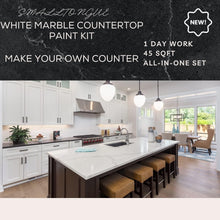 Load image into Gallery viewer, All-in-One Non-Toxic Epoxy Countertop Paint Kit: Gloss Finish for Stone Surfaces