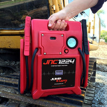Load image into Gallery viewer, Industrial-Grade Jump Starter - 3400 Peak Amps with Built-In Charger &amp; Clamps
