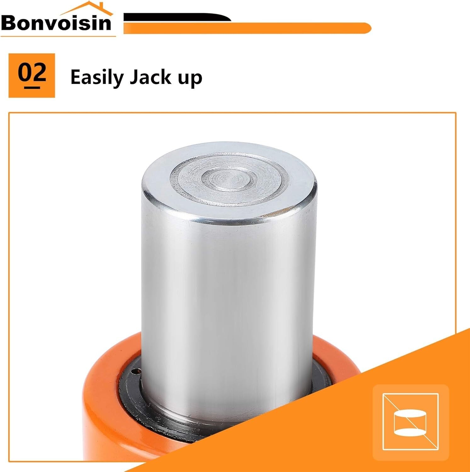 Efficient 20T Porta Power Hydraulic Jack with 2" Stroke for Industrial Use