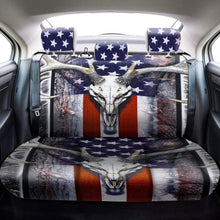 Load image into Gallery viewer, Universal Fit American Flag Camo Seat Covers with Steering Wheel and Accessories