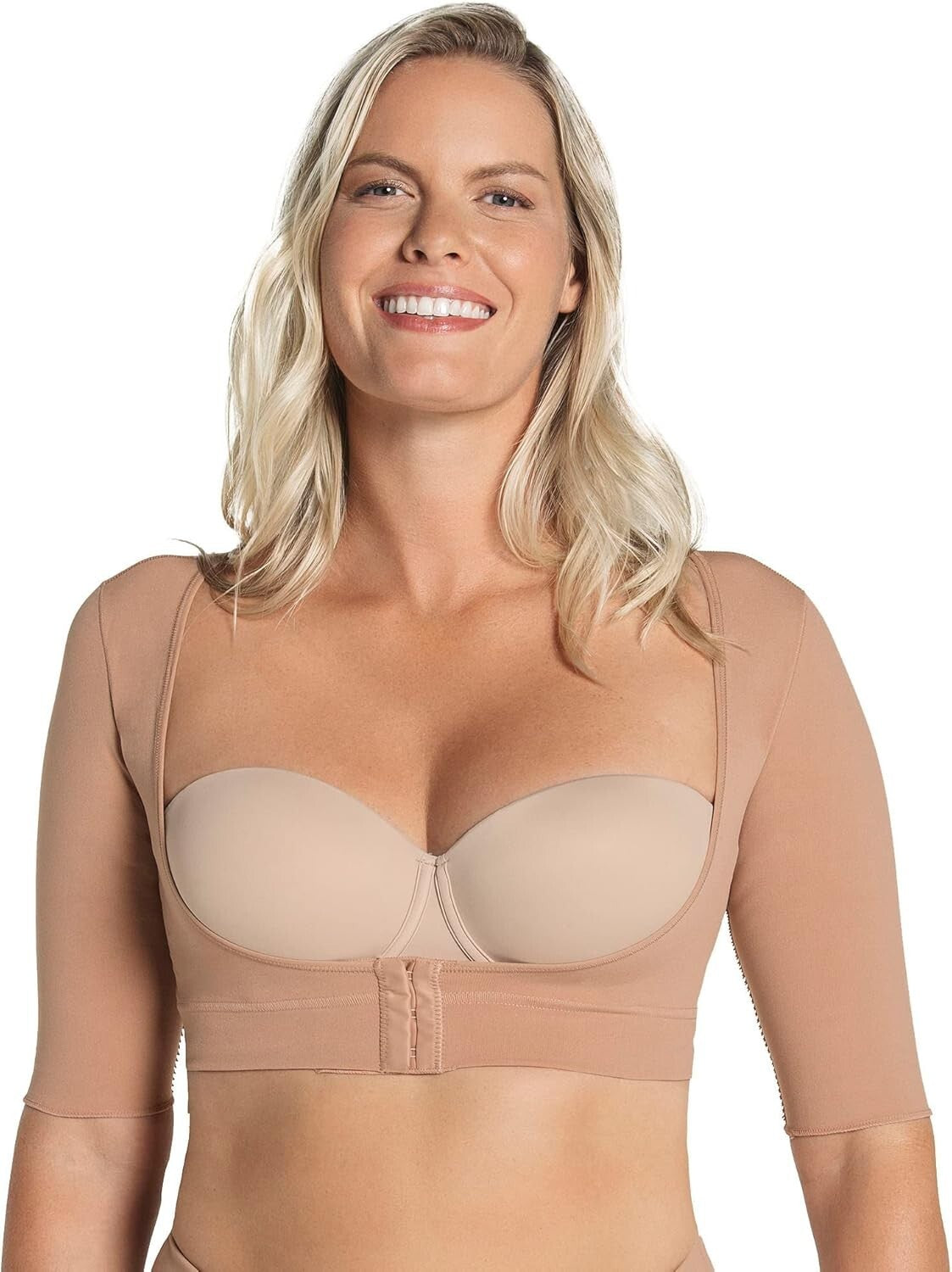 Invisible Slimming Posture Corrector Vest with Adjustable Compression for Women