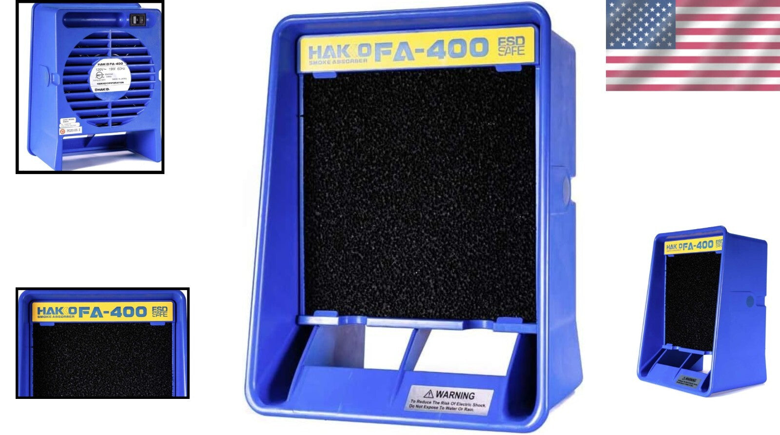 Lightweight ESD-Safe Smoke Absorber for Optimal Soldering Performance - 1 Unit