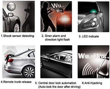 Load image into Gallery viewer, Advanced Car Security System - Keyless Entry Alarm with Engine Cut-Off Relay