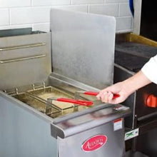 Load image into Gallery viewer, Highly Durable Stainless Steel Splash Guard for Commercial Deep Fryers - 20.5x15