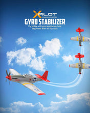 Load image into Gallery viewer, 4 Channel RC Airplane P51D Mustang with Gyro &amp; 3 Flight Modes - Easy to Fly!