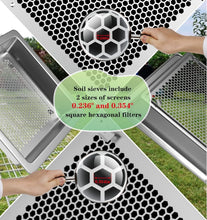 Load image into Gallery viewer, Durable Soil Sifter with Interchangeable Screens - Perfect for Garden Projects