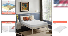 Load image into Gallery viewer, Twin Gel Memory Foam Mattress - 3-Layer Design for Ultimate Comfort and Support