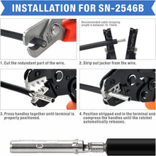 Load image into Gallery viewer, Versatile Solar Electrical Tool Set: Crimper, Stripper, Cutter for 2.5/4/6mm²