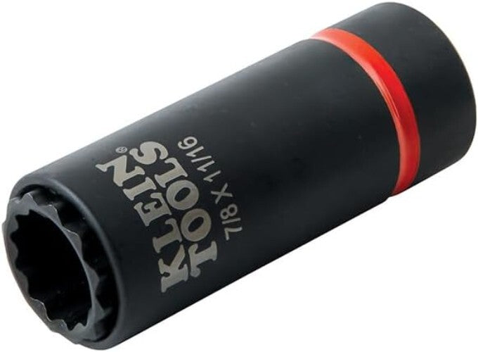 High-Torque 6-Piece Impact Socket Set with Hands-Free Adjustments & Tool Case