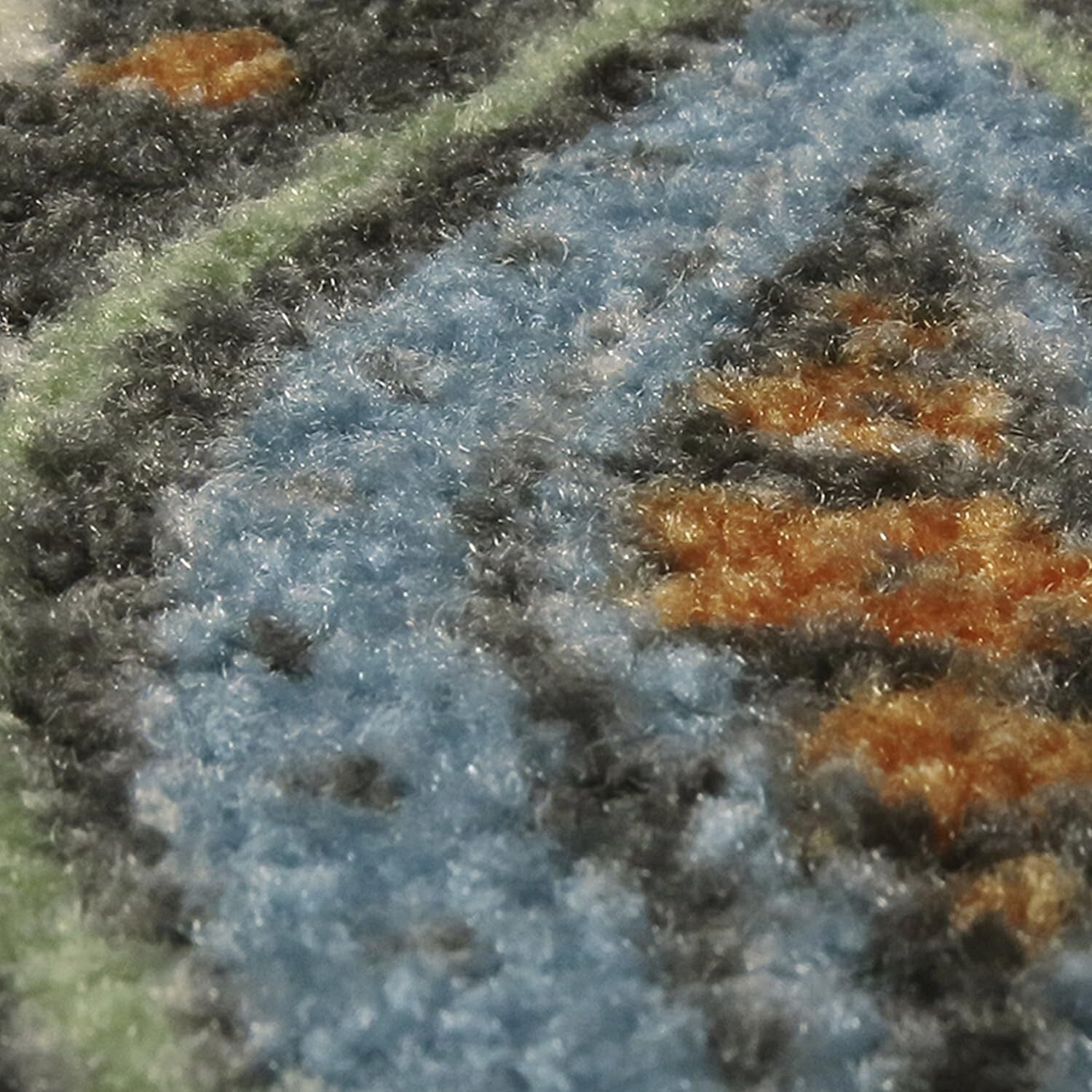 Machine Washable Bohemian Floral Area Rug 7x10' - Easy Care for Modern Living