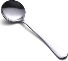 Load image into Gallery viewer, 50-Piece Elegant Stainless Steel Dinner Spoon Set for Restaurants and Catering