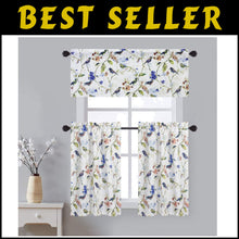 Load image into Gallery viewer, Versatile Farmhouse Valance &amp; Curtain Tiers - Window Decor for Kitchen and More